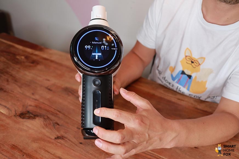 Der Tineco S15 Pro Display Touchbar